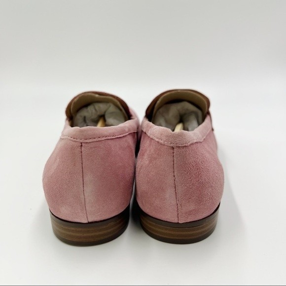 Naturalizer Size 6 Rosewood Blush Rose Pink Suede Leather Loafers Flats Shoes - Picture 7 of 14